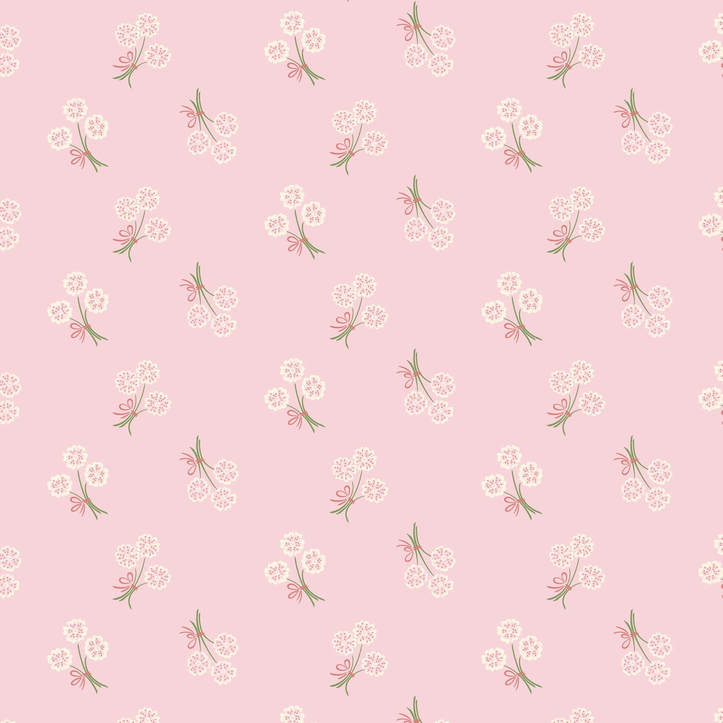 Whimsy Keepsake - Pink - Summer Garden - House Of Haricot - Cloud 9 Fabrics - Poplin - Simplifi Fabric