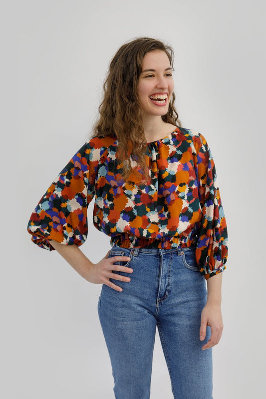 Whitcomb Top PDF Pattern - Sew Love Patterns - Simplifi Fabric
