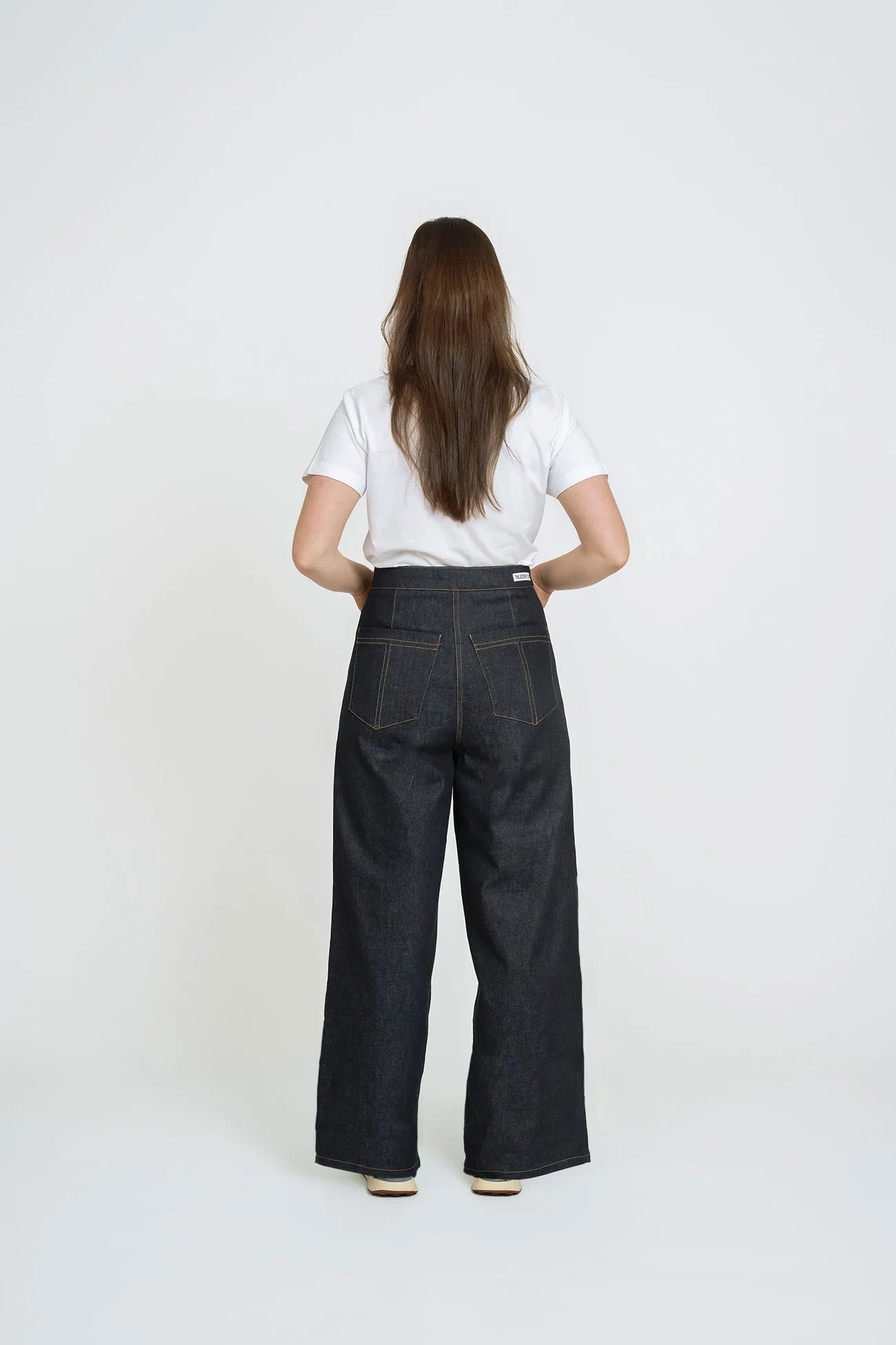 Wide - Leg Jeans Unisex Pattern - The Assembly Line - Simplifi Fabric