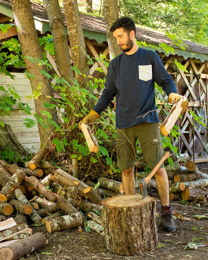 Woodley Tee Mens PDF Sewing Pattern - Thread Theory - Simplifi Fabric