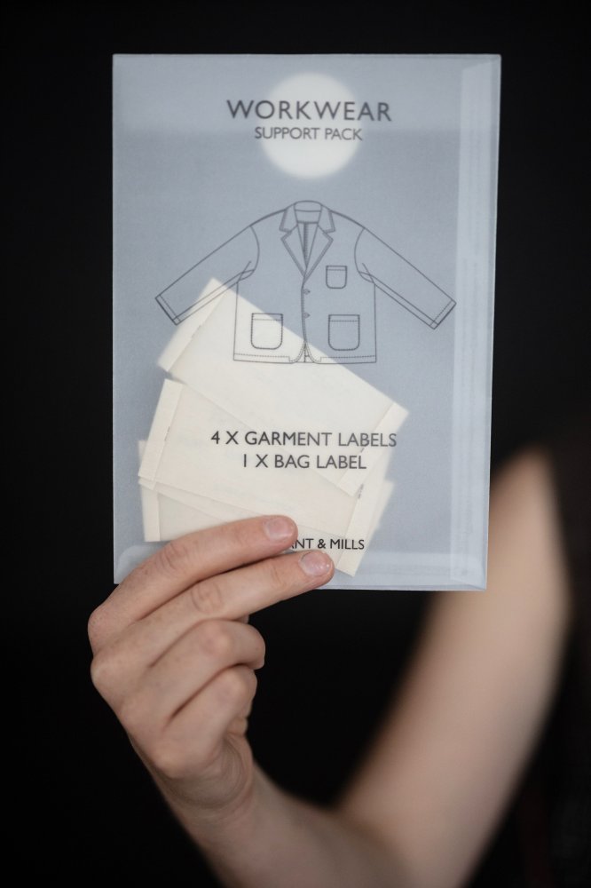 Workwear Sew In Label Set - Merchant & Mills - Simplifi Fabric