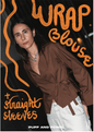 Wrap Blouse + Straight Sleeves Jacket - Paper Sewing Pattern - Puff And Pencil - Simplifi Fabric