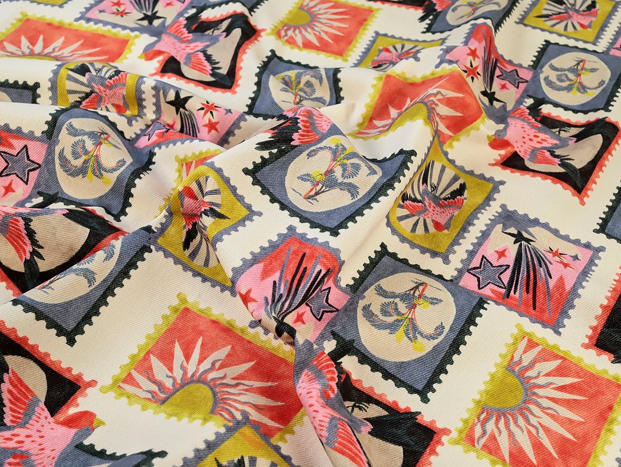 Yoko Denim - Ivory - Oeko - Tex 100 - Fabric Godmother - Simplifi Fabric