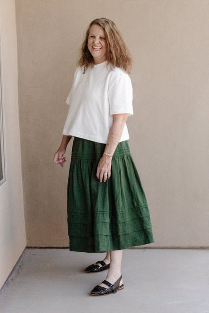 ZAMORA Midi Skirt PDF Sewing Pattern - Madswick - Simplifi Fabric