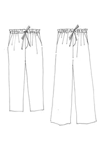 The 101 Trouser (Cropped/Wide/Shorts) Womens Pattern - Merchant & Mills
