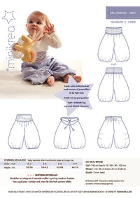 balloonhose balloon pants minikrea sewing pattern back