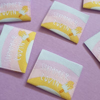 "SUMMER LOVIN'" Woven Label Pack - Sew Anonymous