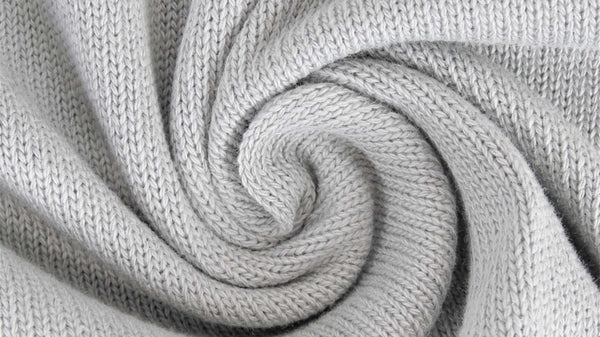 Cotton Sweater Knit - Oeko-Tex® - Light Grey