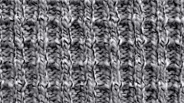 European Cotton Melange Sweater Knit - Grey