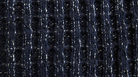 European Cotton Melange Sweater Knit - Navy
