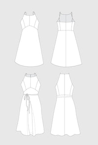 Acton Dress Pattern - In The Folds