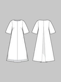 Box Pleat Dress Pattern - The Assembly Line