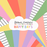 Happy Hearts - Happy Days - Brook Gossen - Cloud 9 Fabrics - Poplin