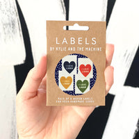 "I LOVE LINEN" Multipack Woven Label Pack - Kylie And The Machine