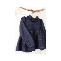 Louise Blouse & Dress Sewing Pattern - Girl 3/12Y - Ikatee