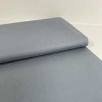 Grey - Simplifi Fabric - Organic Cotton Solid Poplin