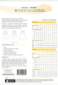 Brumby Skirt - Megan Nielsen Patterns - Sewing Pattern