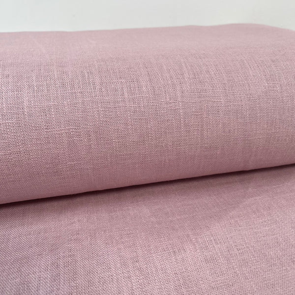 Linen 245gsm - Pink - European Import - Simplifi Fabric