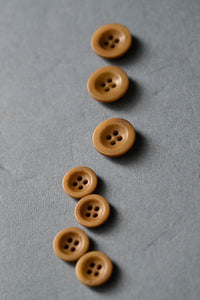 Gold - Corozo Button - Merchant & Mills - 14mm, 18mm, 20mm & 22mm