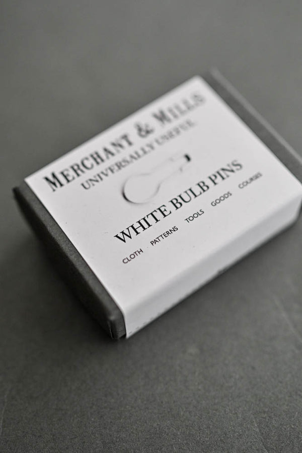 White Bulb Pins - Merchant & Mills