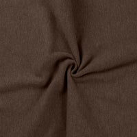 Dark Brown Melange - European Import - Oeko-Tex® - 1/1 Ribbed Cuff