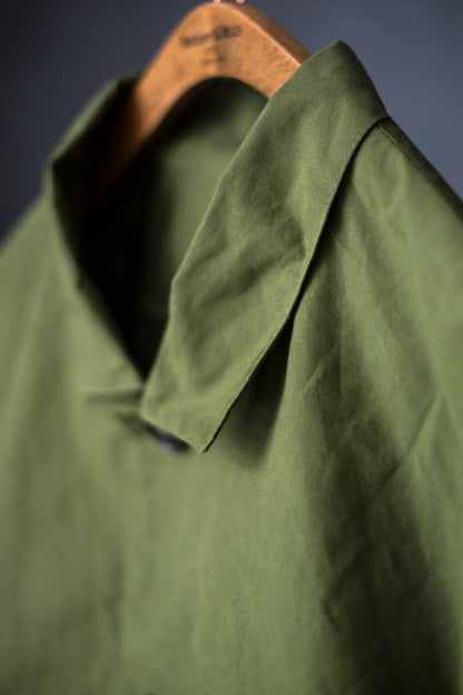 British Organic Cotton Dry Oilskin 7.2oz - Grass - Merchant & Mills - Simplifi Fabric