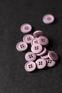 Organic Cotton Button - Various Colors - European Import - Merchant & Mills - 11mm & 15mm