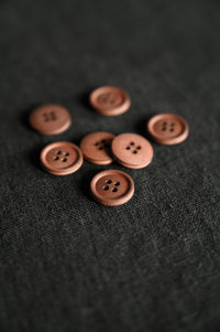 Organic Cotton Button - Various Colors - European Import - Merchant & Mills - 11mm & 15mm