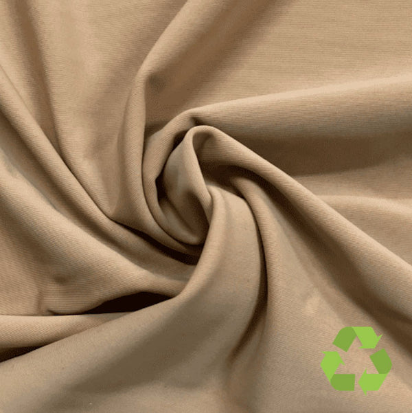 EcoFit 13 Recycled Nylon Spandex Swimwear/Intimate Lining - Tan