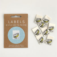 "NANA MADE IT" Woven Label Pack - Kylie And The Machine