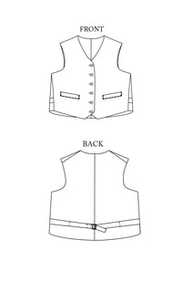 The Miller Waistcoat Pattern - Merchant & Mills