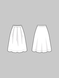 Three Pleat Skirt Pattern - The Assembly Line
